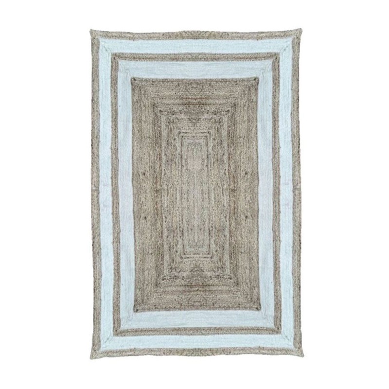YARA ΧΑΛΙ ΣΑΛΟΝΙΟΥ 200x300cm ΓΙΟΥΤΑ ΦΥΣΙΚΟ ΛΕΥΚΟ ΒΑΜΒΑΚΙ