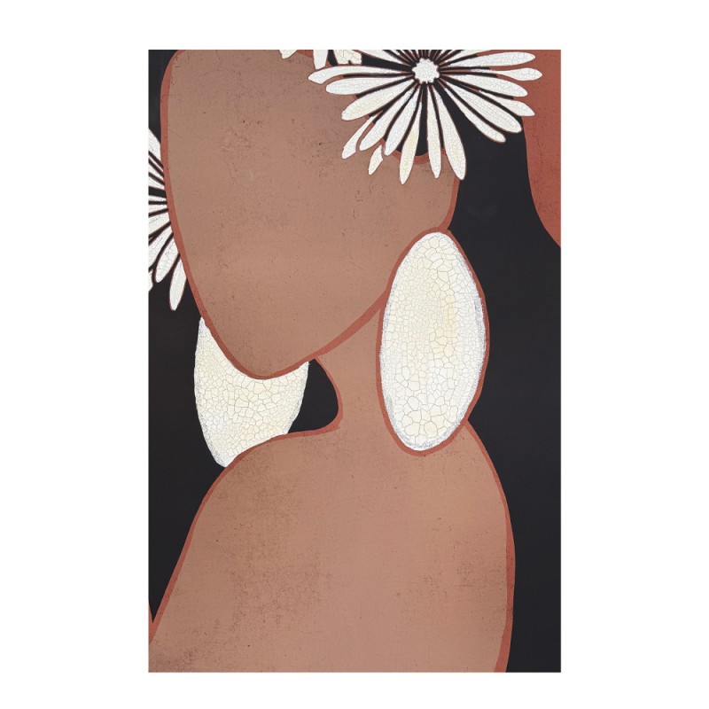 BELEZA SAGRADA ΠΙΝΑΚΑΣ ΔΙΑΚΟΣΜΗΣΗΣ 83x123x4cm ΚΑΜΒΑΣ ΠΟΛΥΧΡΩΜΟ ΞΥΛΟ ΦΥΣΙΚΟ