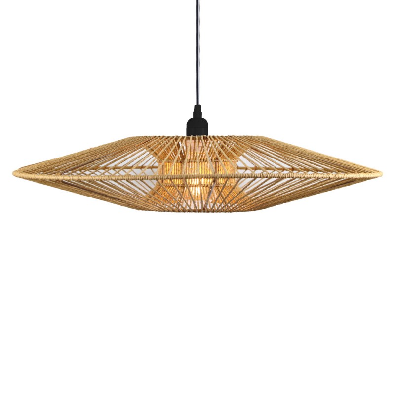 BALI ΦΩΤΙΣΤΙΚΟ ΟΡΟΦΗΣ 60x60x12cm ΜΕΤΑΛΛΟ ΦΥΣΙΚΟ ΣΧΟΙΝΙ