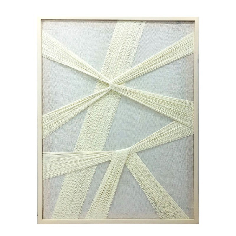 QUIET MOMENTS ΠΙΝΑΚΑΣ ΔΙΑΚΟΣΜΗΣΗΣ 60x80x3cm ΞΥΛΟ ΛΕΥΚΟ ΝΗΜΑ ΛΕΥΚΟ