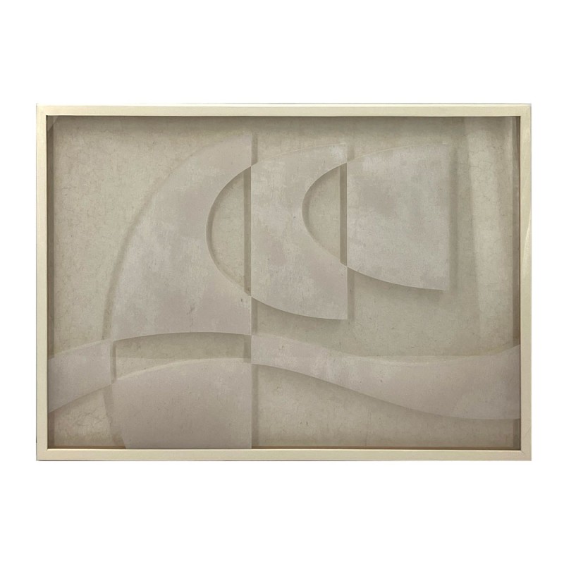 AIRY SHADOWS ΠΙΝΑΚΑΣ ΔΙΑΚΟΣΜΗΣΗΣ 70x50x3cm ΞΥΛΟ ΜΠΕΖ ΜΠΕΖ