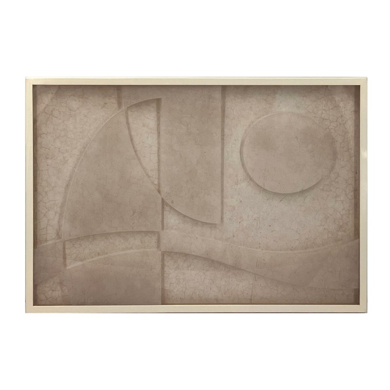 AIRY SHADOWS ΠΙΝΑΚΑΣ ΔΙΑΚΟΣΜΗΣΗΣ 70x50x3cm ΞΥΛΟ ΜΠΕΖ ΜΠΕΖ