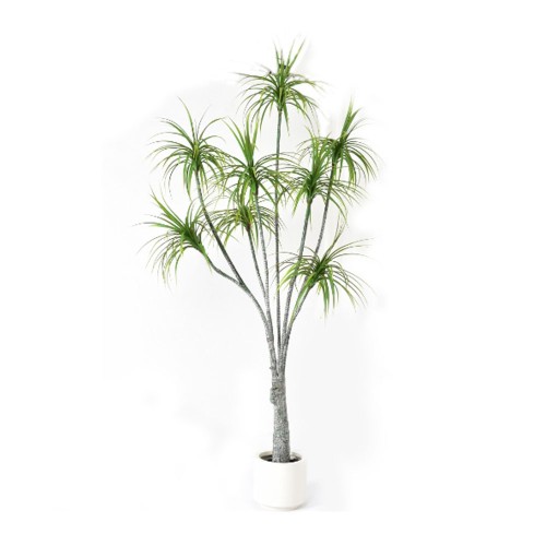 HEMLOCK ΔΕΝΤΡΟ ΤΕΧΝΗΤΟ ΣΕ ΓΛΑΣΤΡΑ 230cm PE ΠΡΑΣΙΝΟ