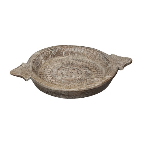 PARAT ΔΙΣΚΟΣ ΔΙΑΚΟΣΜΗΣΗΣ 55x44x8cm ΞΥΛΟ ΚΑΦΕ
