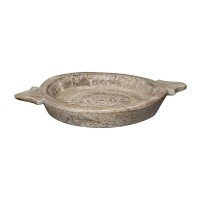 PARAT ΔΙΣΚΟΣ ΔΙΑΚΟΣΜΗΣΗΣ 55x44x8cm ΞΥΛΟ ΚΑΦΕ