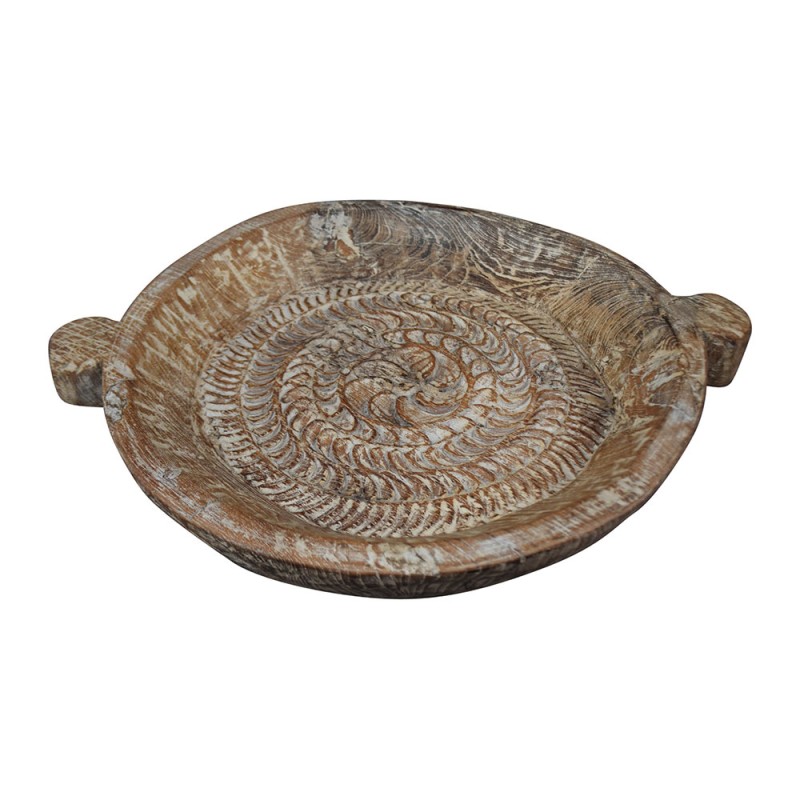 PARAT ΔΙΣΚΟΣ ΔΙΑΚΟΣΜΗΣΗΣ 55x44x8cm ΞΥΛΟ ΚΑΦΕ