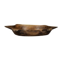 TURTLE ΔΙΣΚΟΣ ΔΙΑΚΟΣΜΗΣΗΣ 38x23x13cm ΞΥΛΟ ΚΑΦΕ