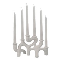 DECKER ΚΗΡΟΠΗΓΙΟ 35x14x20cm POLYRESIN ΛΕΥΚΟ