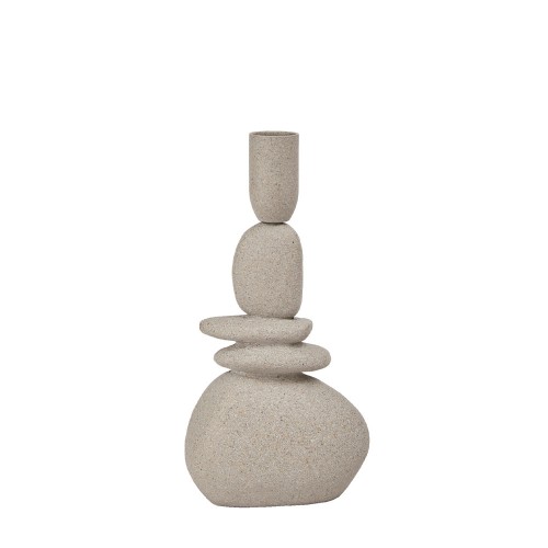 VOTSALO ΚΗΡΟΠΗΓΙΟ 10x6x20cm POLYRESIN ΜΠΕΖ