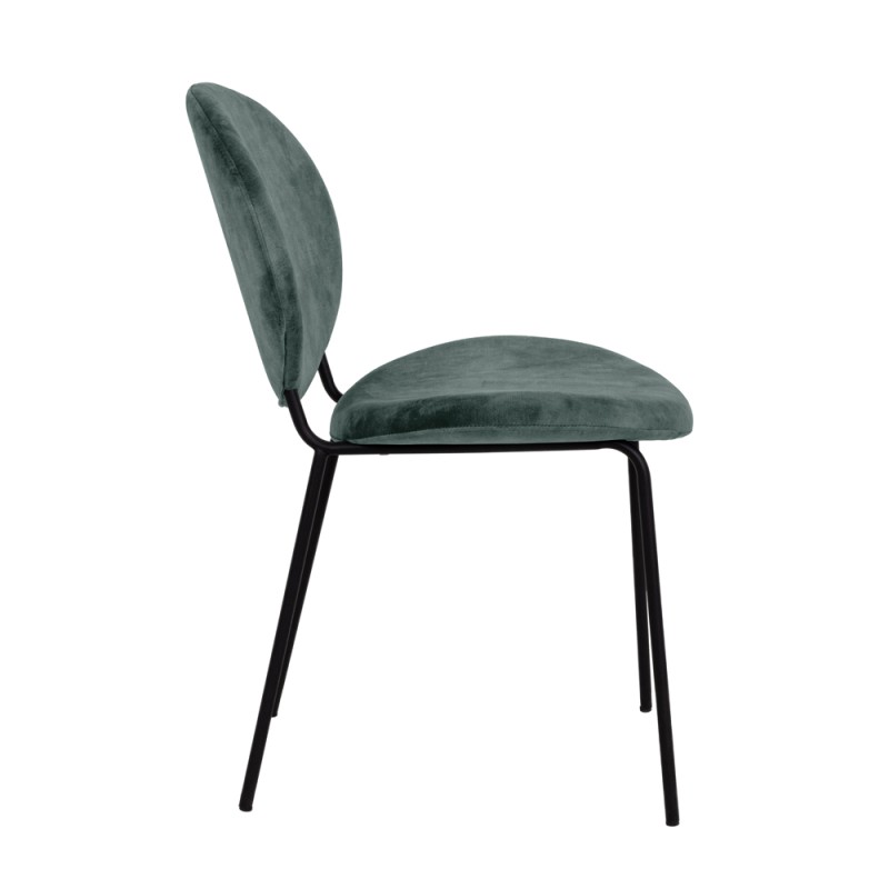 Σετ-2Τεμ.BEETLE ΚΑΡΕΚΛΑ WATER GREEN 60.5x54x84.5cm
