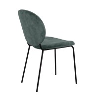 Σετ-2Τεμ.BEETLE ΚΑΡΕΚΛΑ WATER GREEN 60.5x54x84.5cm