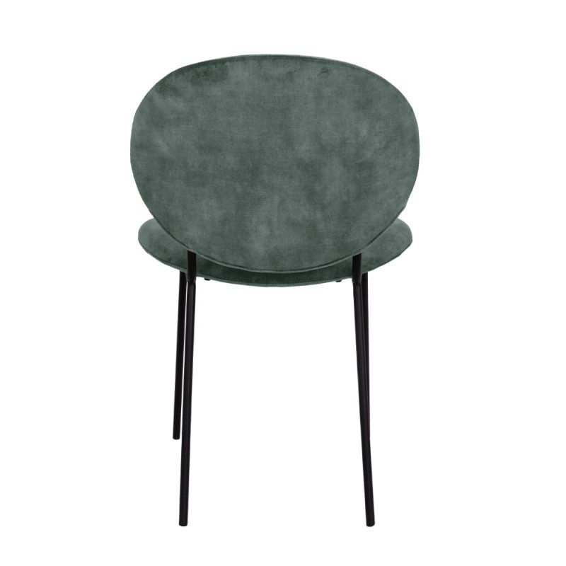 Σετ-2Τεμ.BEETLE ΚΑΡΕΚΛΑ WATER GREEN 60.5x54x84.5cm