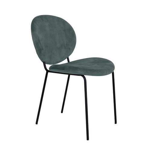 Σετ-2Τεμ.BEETLE ΚΑΡΕΚΛΑ WATER GREEN 60.5x54x84.5cm