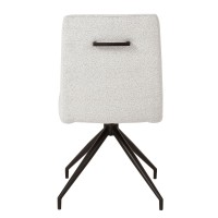 Σετ-2Τεμ.ARM ΚΑΡΕΚΛΑ BEIGE ΜΑΥΡΟ ΜΑΤ 47.5x56.5x86cm