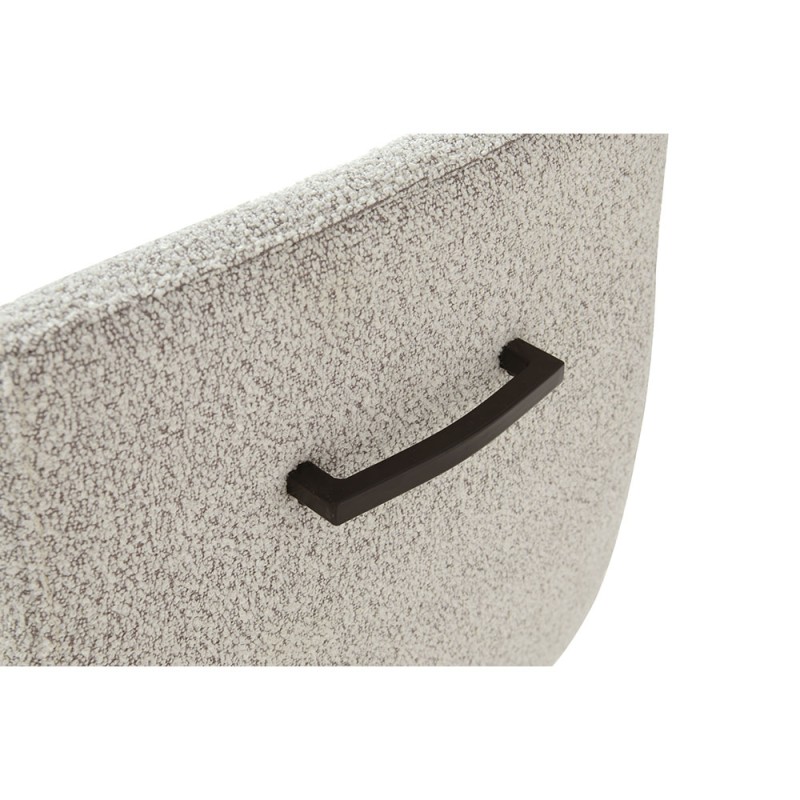 Σετ-2Τεμ.ARM ΚΑΡΕΚΛΑ BEIGE ΜΑΥΡΟ ΜΑΤ 47.5x56.5x86cm