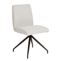 Σετ-2Τεμ.ARM ΚΑΡΕΚΛΑ BEIGE ΜΑΥΡΟ ΜΑΤ 47.5x56.5x86cm