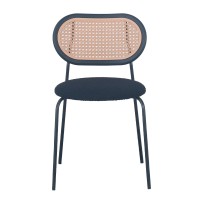 Σετ-4Τεμ.VINTAGE ΚΑΡΕΚΛΑ ΜΑΥΡΟ ΜΑΥΡΟ 47x55x76cm