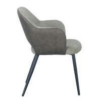 Σετ-2Τεμ.ASCOT ΚΑΡΕΚΛΑ ΠΡΑΣΙΝΟ ΜΑΥΡΟ 60x63.5x79cm