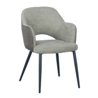 Σετ-2Τεμ.ASCOT ΚΑΡΕΚΛΑ ΠΡΑΣΙΝΟ ΜΑΥΡΟ 60x63.5x79cm