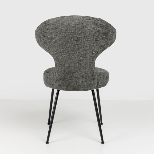 Σετ-2Τεμ.FUNGO ΚΑΡΕΚΛΑ ΛΑΔΙ ΓΚΡΙ ΜΑΥΡΟ 56x57x91cm