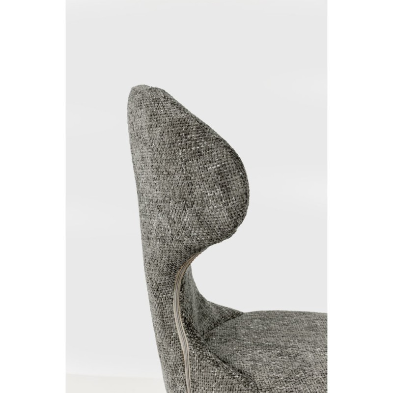 Σετ-2Τεμ.FUNGO ΚΑΡΕΚΛΑ ΛΑΔΙ ΓΚΡΙ ΜΑΥΡΟ 56x57x91cm