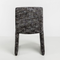 Σετ-2Τεμ.QUADRO ΚΑΡΕΚΛΑ ΓΚΡΙ ΣΚΟΥΡΟ 61x51x83cm