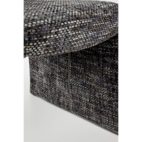Σετ-2Τεμ.QUADRO ΚΑΡΕΚΛΑ ΓΚΡΙ ΣΚΟΥΡΟ 61x51x83cm