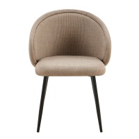 Σετ-2Τεμ.FIGARO ΚΑΡΕΚΛΑ ΠΟΛΥΘΡΟΝΑ BEIGE ΜΑΥΡΟ 58x58.5x78.5cm