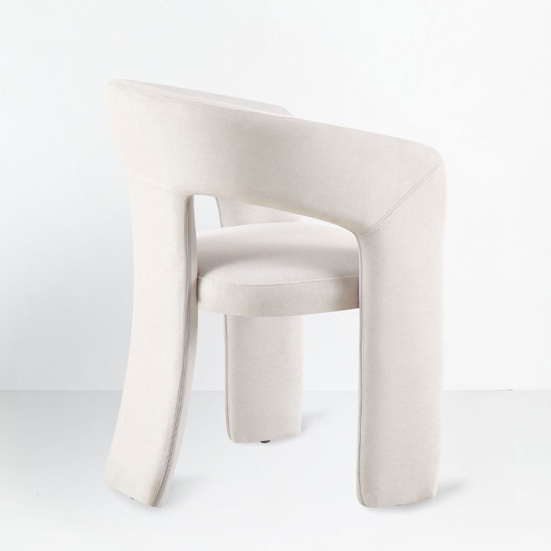 Σετ-2Τεμ.COCO ΚΑΡΕΚΛΑ ΠΟΛΥΘΡΟΝΑ BEIGE ΑΝΟΙΧΤΟ 60x56x81cm