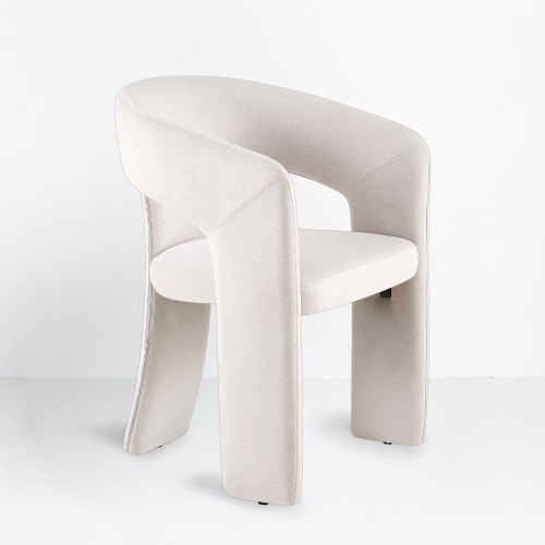 Σετ-2Τεμ.COCO ΚΑΡΕΚΛΑ ΠΟΛΥΘΡΟΝΑ BEIGE ΑΝΟΙΧΤΟ 60x56x81cm