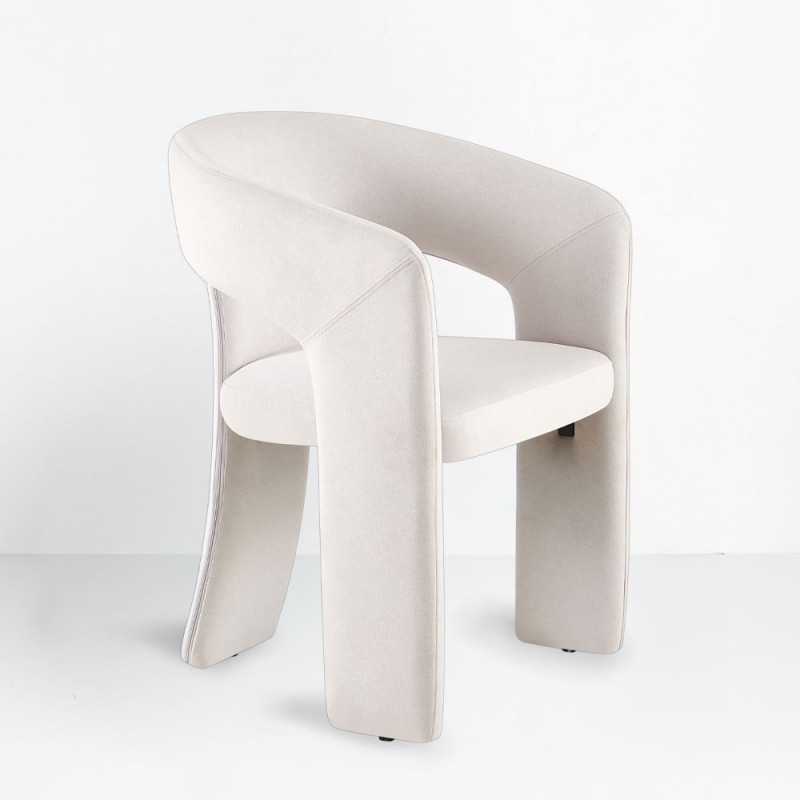 Σετ-2Τεμ.COCO ΚΑΡΕΚΛΑ ΠΟΛΥΘΡΟΝΑ BEIGE ΑΝΟΙΧΤΟ 60x56x81cm