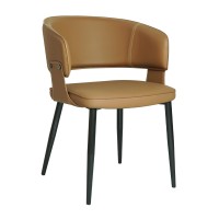 ARCUS ΚΑΡΕΚΛΑ TAUPE ΜΑΥΡΟ 58.5x53.5x77cm