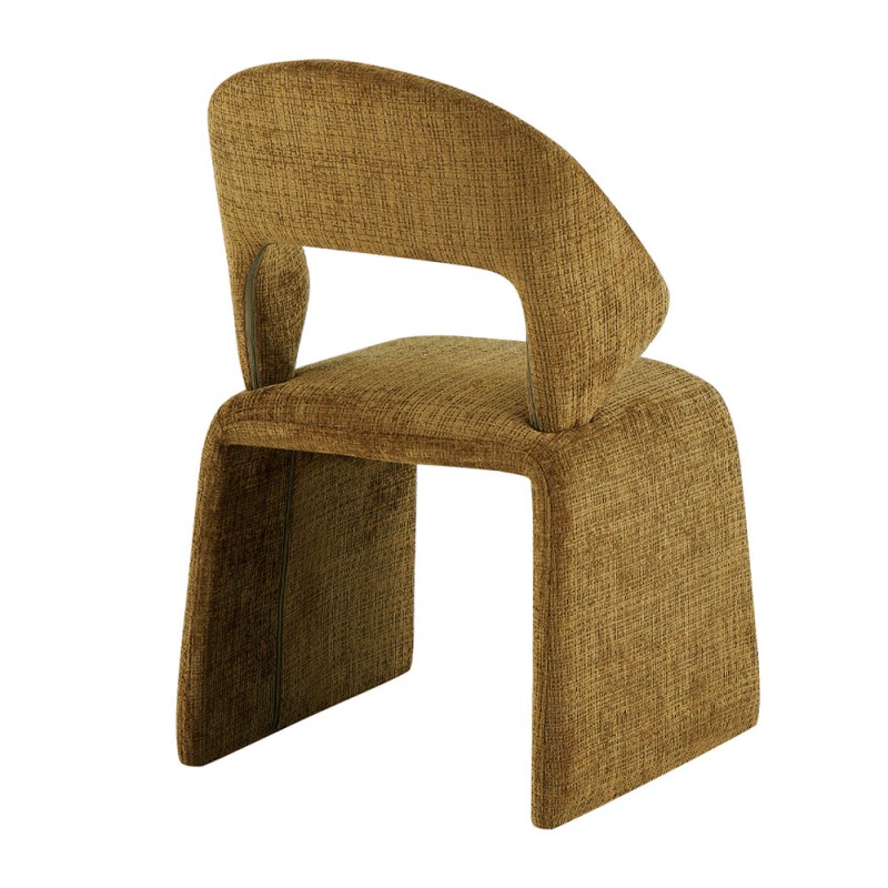 Σετ-2Τεμ.POISE ΚΑΡΕΚΛΑ ΛΑΔΙ ΧΡΥΣΟ 61x55x89cm