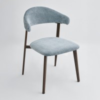 Σετ-4Τεμ.COUBRE ΚΑΡΕΚΛΑ ΓΑΛΑΖΙΟ ΓΚΡΙ BITTER BROWN 52x60x80cm