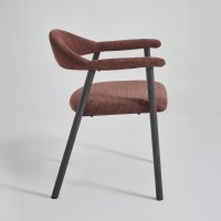 Σετ-2Τεμ.EMBRACE ΚΑΡΕΚΛΑ TERRACOTTA BITTER BROWN 60x56x73cm