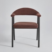 Σετ-2Τεμ.EMBRACE ΚΑΡΕΚΛΑ TERRACOTTA BITTER BROWN 60x56x73cm