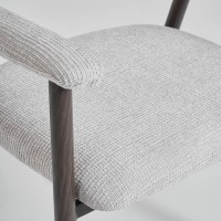 Σετ-2Τεμ.EMBRACE ΚΑΡΕΚΛΑ CREAM BITTER BROWN 60x56x73cm