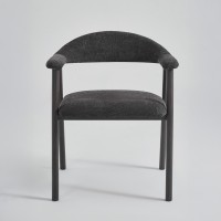 Σετ-2Τεμ.EMBRACE ΚΑΡΕΚΛΑ ΚΑΦΕ BITTER BROWN 60x56x73cm