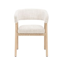 BERGAMO ΚΑΡΕΚΛΑ BEIGE ΦΥΣΙΚΟ 59x56x78cm