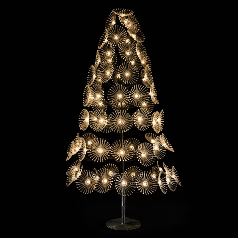 GLOW FLOWER 180 ΧΡΙΣΤΟΥΓΕΝΝΙΑΤΙΚΟ ΔΕΝΤΡΟ LED 180cm COPPER PVC