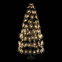 GLOW FLOWER 210 ΧΡΙΣΤΟΥΓΕΝΝΙΑΤΙΚΟ ΔΕΝΤΡΟ LED 210cm COPPER PVC