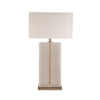 ELEVEN ΦΩΤΙΣΤΙΚΟ ΕΠΙΤΡΑΠΕΖΙΟ 47x25x83cm ΓΥΑΛΙ ΔΙΑΦΑΝΟ ΧΡΥΣΟ ΛΙΝΟ ΛΕΥΚΟ