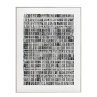 SOMETIMES ΠΙΝΑΚΑΣ ΔΙΑΚΟΣΜΗΣΗΣ 90x120x5cm ΚΑΜΒΑΣ ΛΕΥΚΟ ΜΑΥΡΟ ΞΥΛΟ ΛΕΥΚΟ