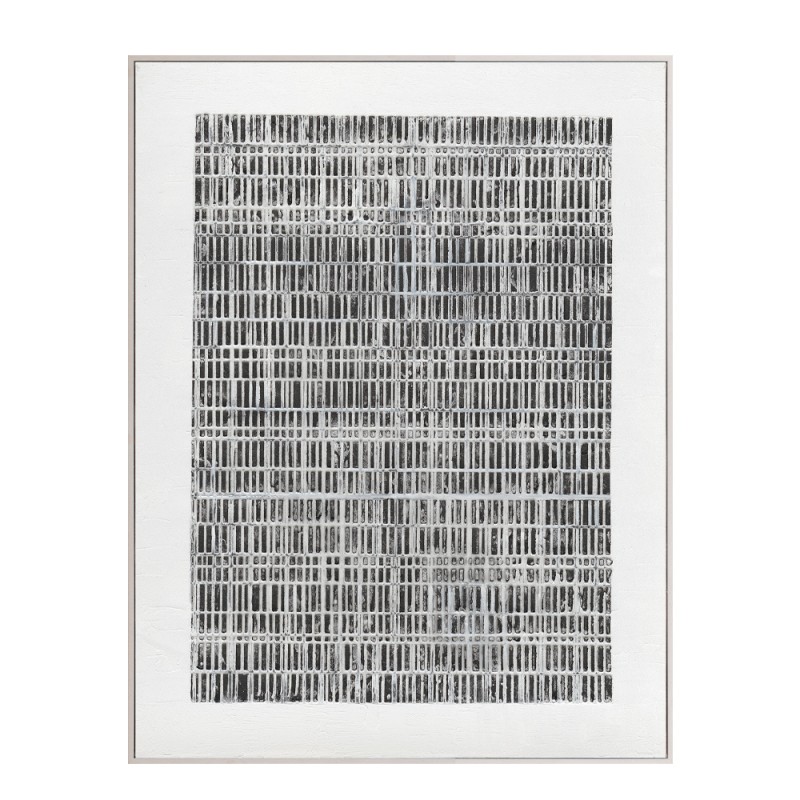 SOMETIMES ΠΙΝΑΚΑΣ ΔΙΑΚΟΣΜΗΣΗΣ 90x120x5cm ΚΑΜΒΑΣ ΛΕΥΚΟ ΜΑΥΡΟ ΞΥΛΟ ΛΕΥΚΟ