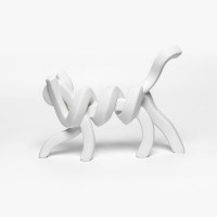 BELMA ΔΙΑΚΟΣΜΗΤΙΚΟ ΓΑΤΑ 30x8x22cm POLYRESIN ΛΕΥΚΟ