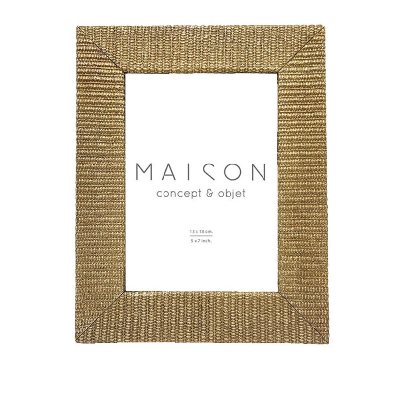 CILIAN ΚΟΡΝΙΖΑ 20x2x25cm POLYRESIN ΧΡΥΣΟ ΓΥΑΛΙ