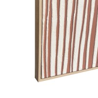 IMPASSE ΠΙΝΑΚΑΣ ΔΙΑΚΟΣΜΗΣΗΣ 80x120x4cm ΚΑΜΒΑΣ ΜΠΕΖ TERRACOTTA ΞΥΛΟ ΦΥΣΙΚΟ