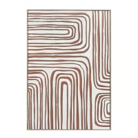 IMPASSE ΠΙΝΑΚΑΣ ΔΙΑΚΟΣΜΗΣΗΣ 80x120x4cm ΚΑΜΒΑΣ ΜΠΕΖ TERRACOTTA ΞΥΛΟ ΦΥΣΙΚΟ