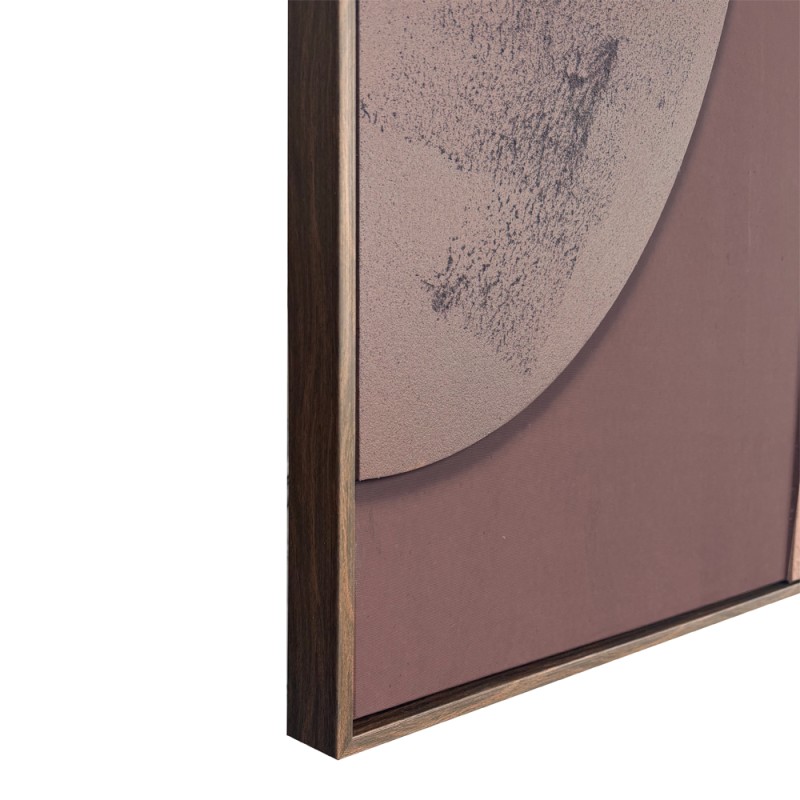 CARNELIAN ΠΙΝΑΚΑΣ ΔΙΑΚΟΣΜΗΣΗΣ 80x120x4cm ΚΑΜΒΑΣ ΚΑΦΕ PVC ΦΥΛΛΟ ΚΑΦΕ