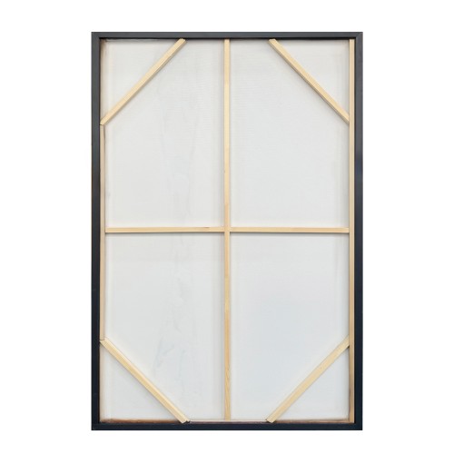 CARNELIAN ΠΙΝΑΚΑΣ ΔΙΑΚΟΣΜΗΣΗΣ 80x120x4cm ΚΑΜΒΑΣ ΚΑΦΕ PVC ΦΥΛΛΟ ΚΑΦΕ